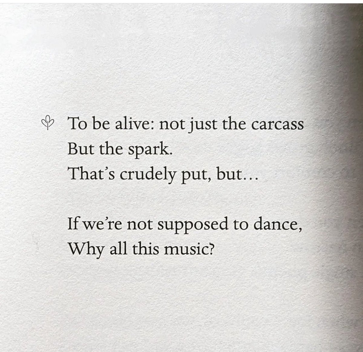 But why tho? @poetryisnotaluxury