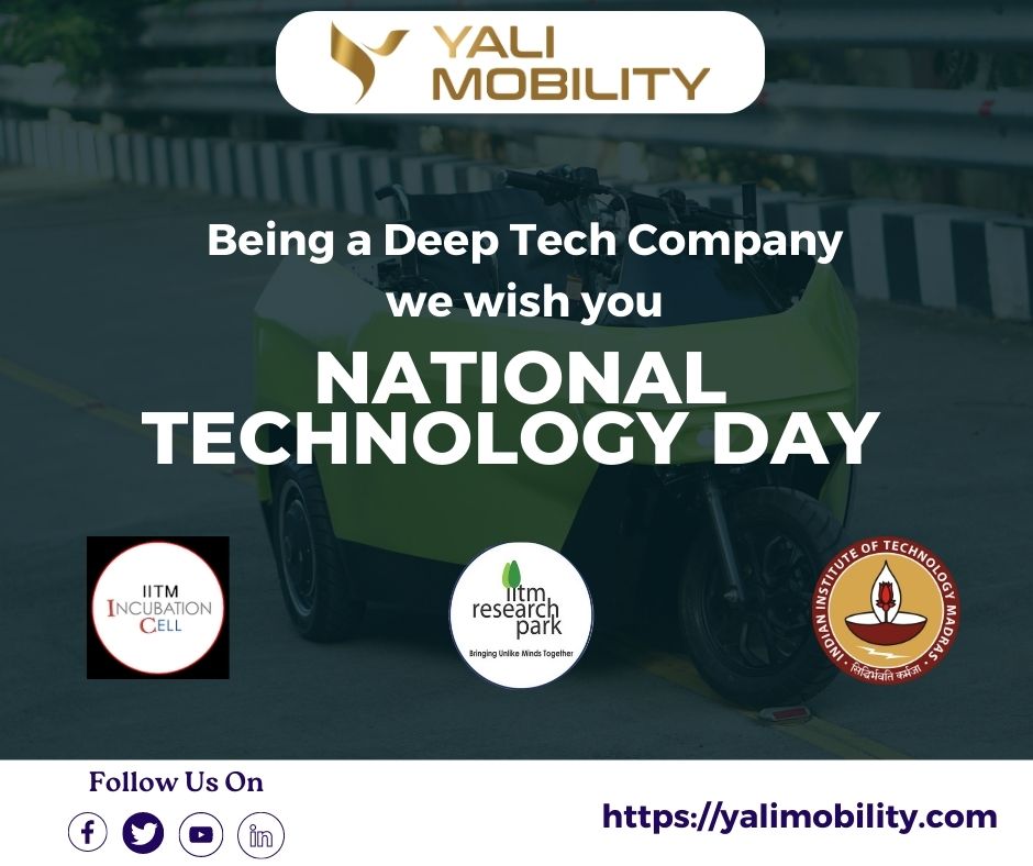 National Technology Day celebrated May 11 to honour and recognise the outstanding contributions of scientists, researchers, and engineers in the field of science and technology | <a href="/iitmadras/">IIT Madras</a> | <a href="/iitm_respark/">IIT Madras Research Park</a> | <a href="/IITMIC/">IIT Madras Incubation Cell</a> | <a href="/IITHyderabad/">IIT Hyderabad</a> | <a href="/IITKgp/">IIT Kharagpur</a> | <a href="/iitdelhi/">IIT Delhi</a> | <a href="/IITKanpur/">IIT Kanpur</a> | <a href="/iitroorkee/">IIT Roorkee</a>