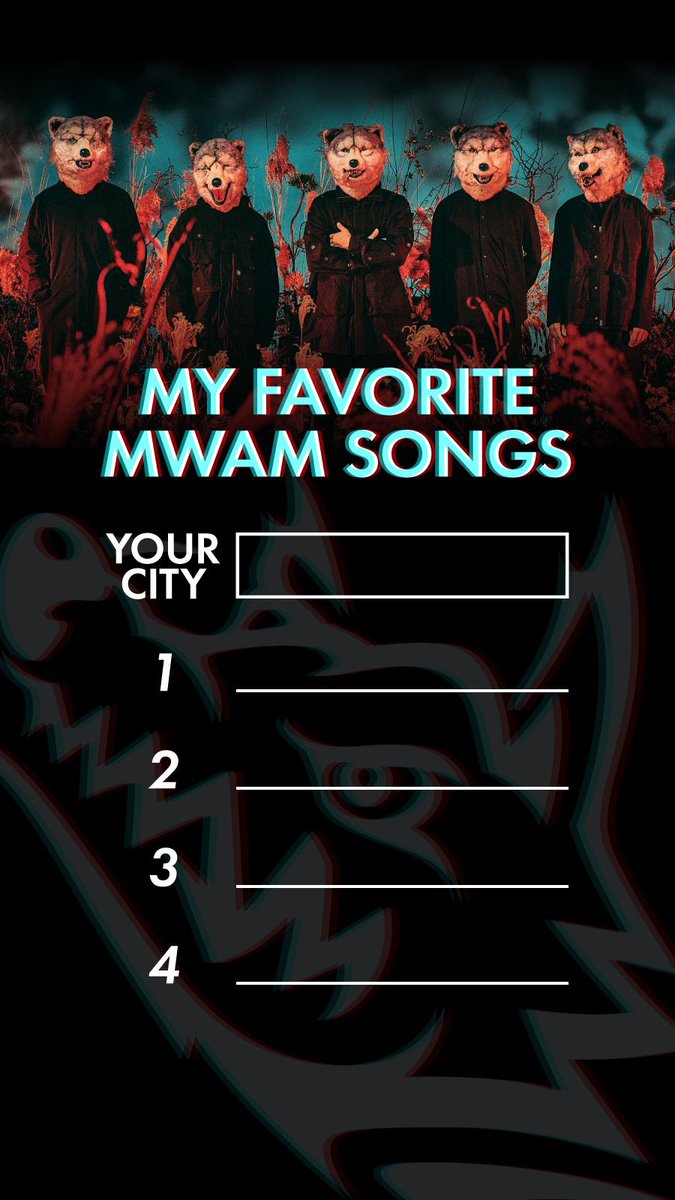 mwaminfo029's tweet photo. “MAN WITH A MISSION World Tour 2023～WOLVES ON PARADE～” North American MISSION is kicking off this weekend!!!

Please tell us your favorite song or what you want the wolves to play on tour 🐺🔥

Add this image and the below hashtag and let us know 👏

#MWAM_FAV_SONG #WOP_TOUR https://t.co/nodBL5DlYb