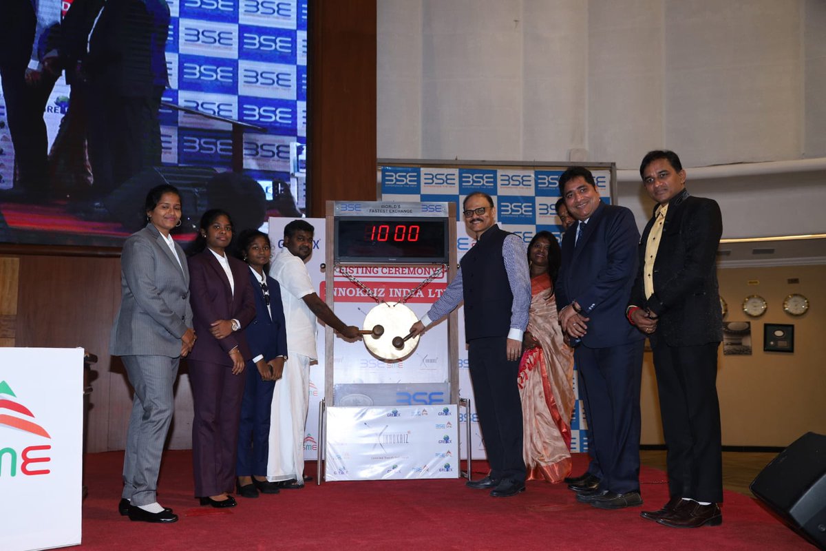 BSE India on Twitter "Innokaiz India Ltd., 435th company on BSESME