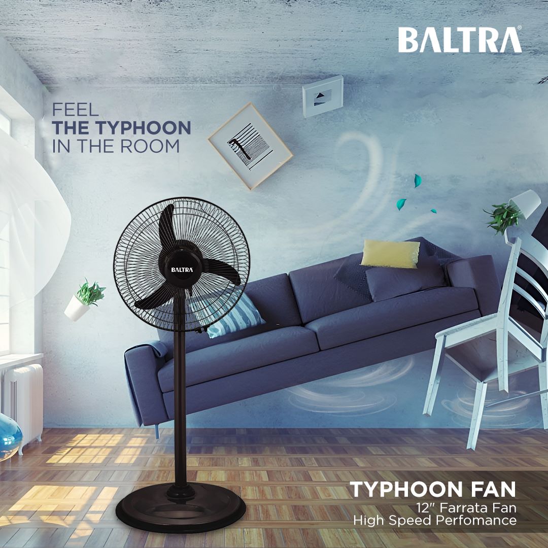 BaltraNepal's tweet image. Experience the power of Baltra&apos;s Typhoon Stand Fan! With high-speed performance and a powerful airflow, it&apos;s the perfect way to stay cool and refreshed all summer long.

#BaltraFans #TyphoonStandFan #PowerfulAirflow #HighSpeedPerformance #SummerHeat #StayCool
