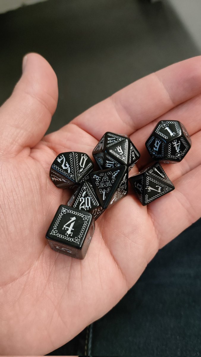 New dice #Dice #DiceGoblin #TTRPG