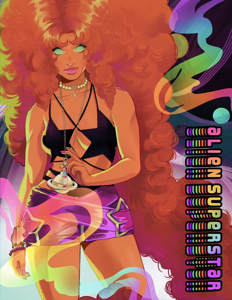 opal_lines's tweet photo. Alien Superstar ⭐️🪐 Starfire 🔥 https://t.co/rnWLPwgNvF