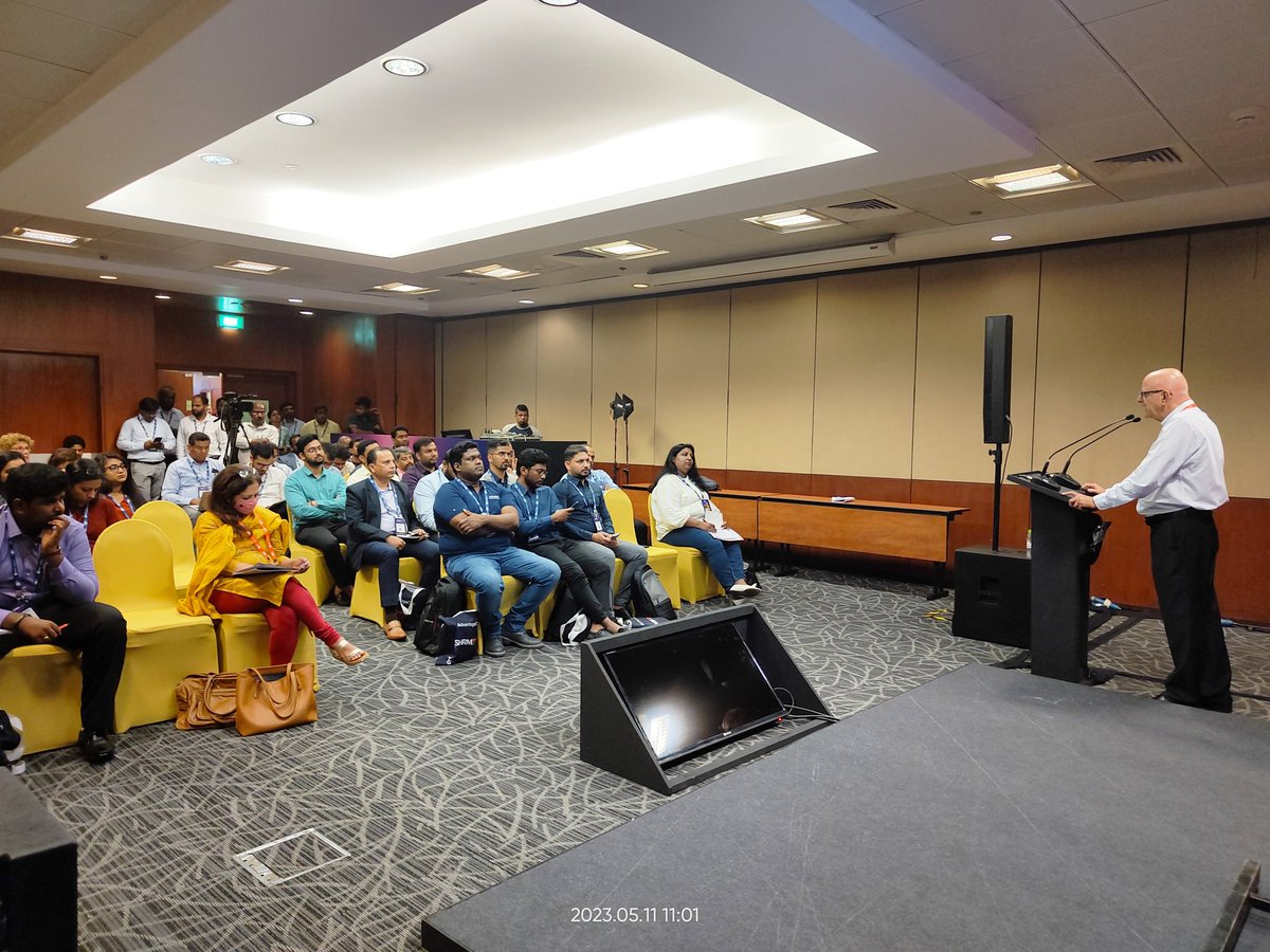 AshisshKaul's tweet image. &quot;We all are children inside and expect to be loved at work like children&quot; says Professor Jonathan at #SHRMTech23 while talking about elevating Employee Experience using Technology

@SHRMindia @nichespace @AchalKhanna1