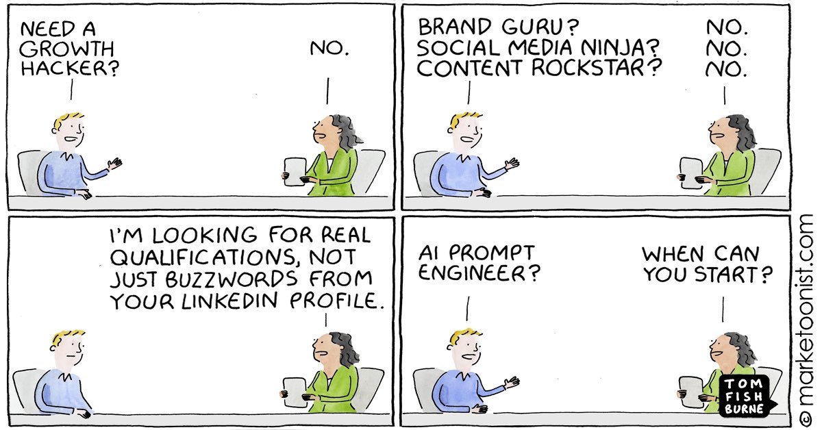 labordeolivier's tweet image. “#Digital Upskilling”, new cartoon from @marketoonist!
#promptengineer #AI #GenAI

@sebbourguignon @enilev @Khulood_Almani @tobiaskintzel @Shi4Tech @CurieuxExplorer @JeroenBartelse @FrRonconi @NevilleGaunt @chidambara09 @mikeflache @AlbertoEMachado @GlenGilmore @PawlowskiMario