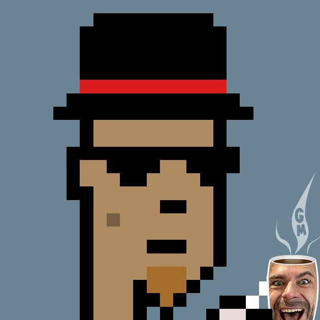 GM42nft's tweet photo. @g13m @CryptoPunksNFT @ThePunkAnimator Gm fren https://t.co/Jwz53bW5OE