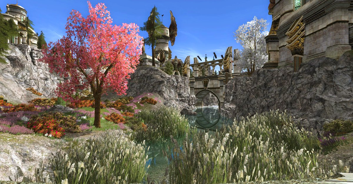 LOTROscreens's tweet photo. Some views from around King's Gondor, for LOTRO update 36 #LOTRO #Bullroarer https://t.co/F3f2UmHxZP