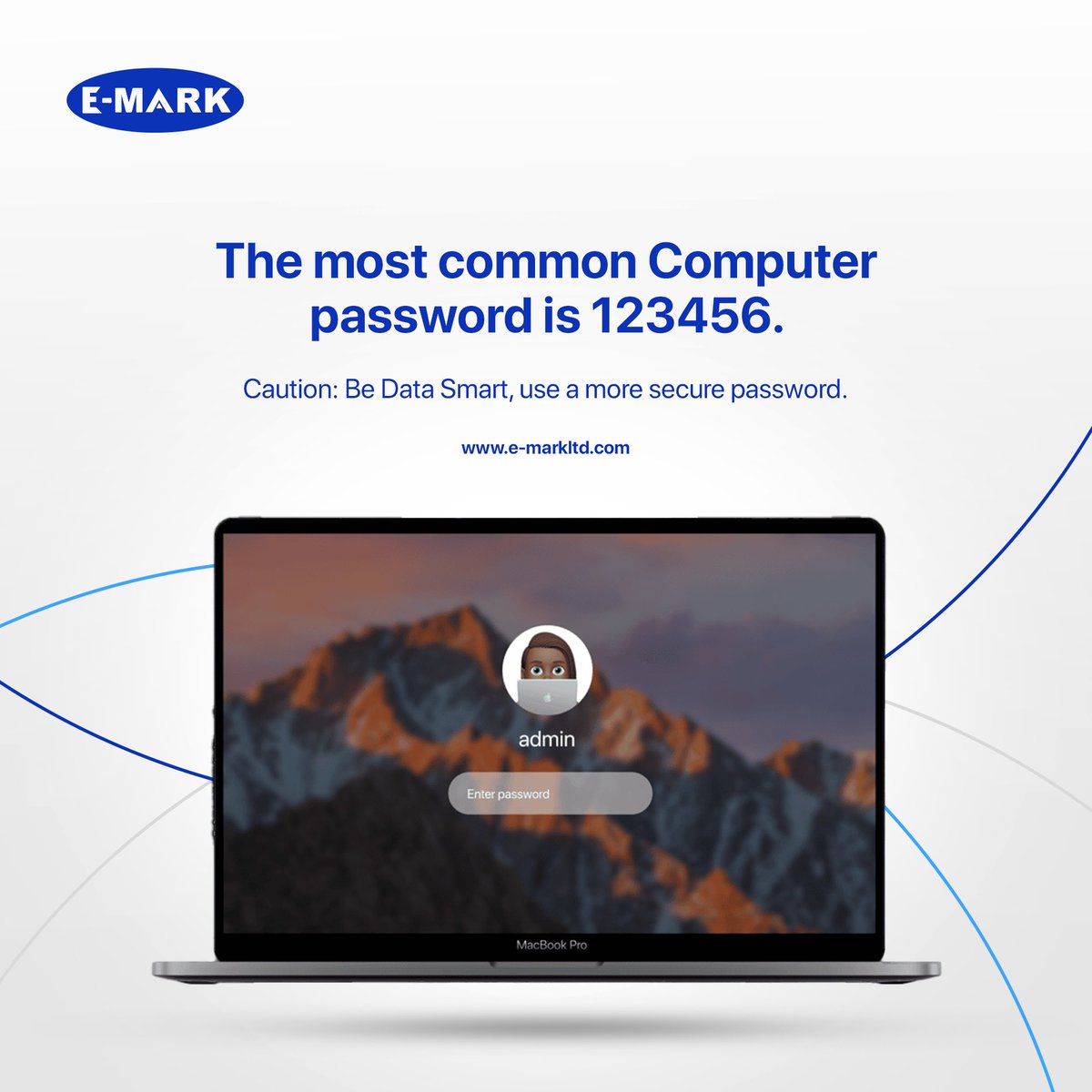 emarkzm's tweet image. Be Data Smart, use a more secure password!

#BeTechSmart
#TechKnowledge
#ConnectingPeople