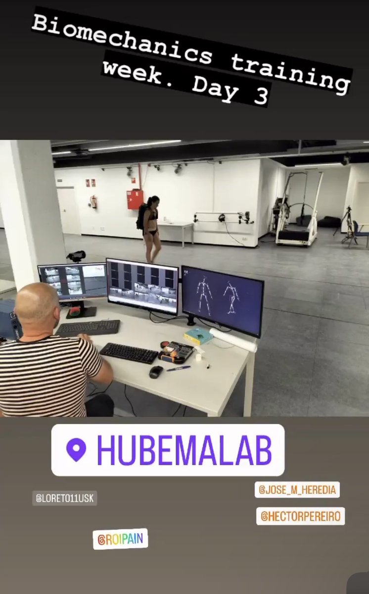 3rd day of biomechanics training week