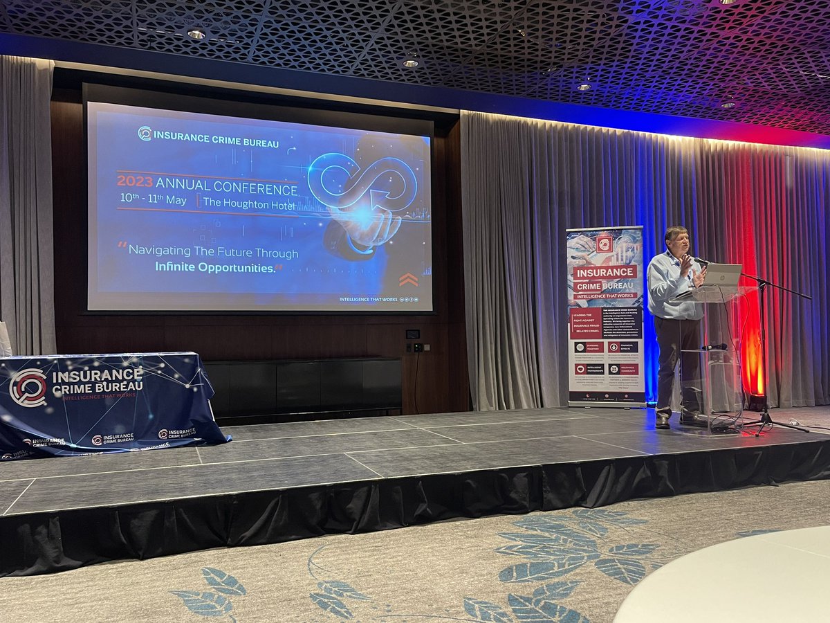 saicb's tweet photo. Our Head of Non-Life Insurance Operations, Louwrens Liebenberg discussing “The Increased Physicality of Crime in SA” at the #ICB2023Conference
#IntelligentPartnerships
#IntelligenceThatWorks
#MakingADifference https://t.co/ueLQFHj6Lw