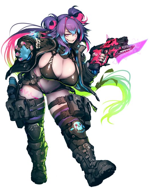 愛銃:サメ☆サメ

Dr.ワズリン武器工房から
威力の高い様々な特殊弾を搭載して発射できる二丁拳銃。
この武器のおかげで、彼女の前に立ちふさがるものは粉々に引き裂かれて... https://t.co/QCuwPxvCpK