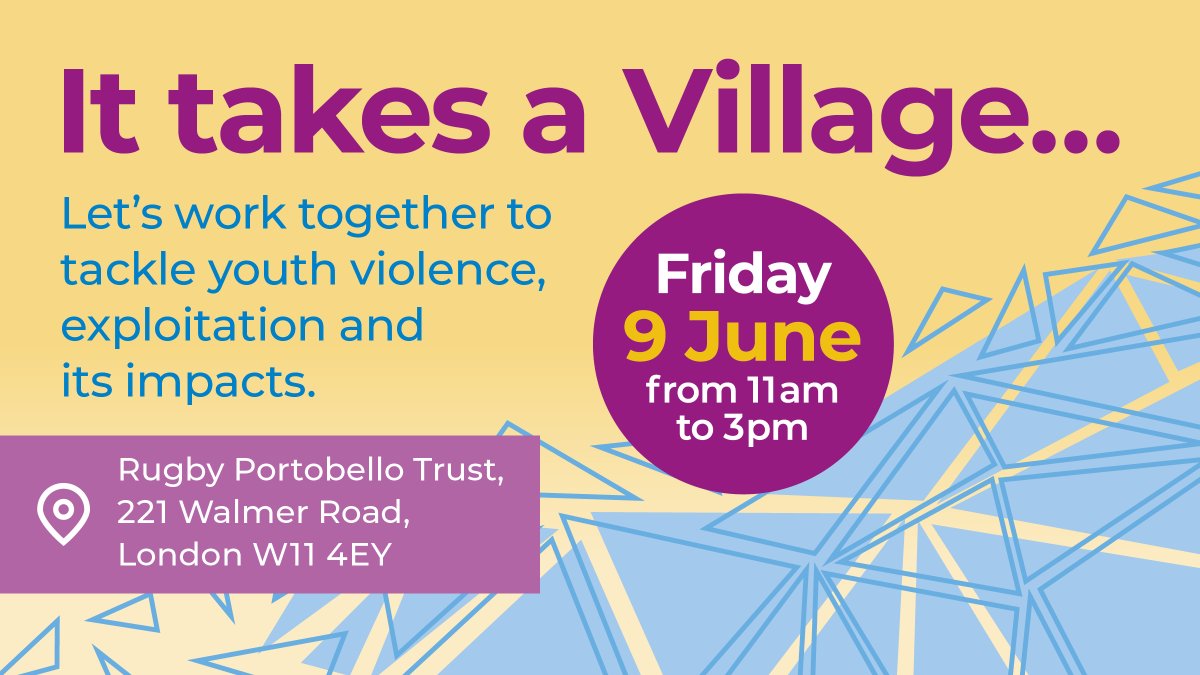 RBKC's tweet photo. Do you want to have a say on how we can protect children and young people from violent crime?

Come along to @RugbyPortobello for a special event for young people, parents and carers to share ideas on how to prevent and respond to these issues.

More: https://t.co/2g3qin07v0 https://t.co/ds1Xe7Ldfa