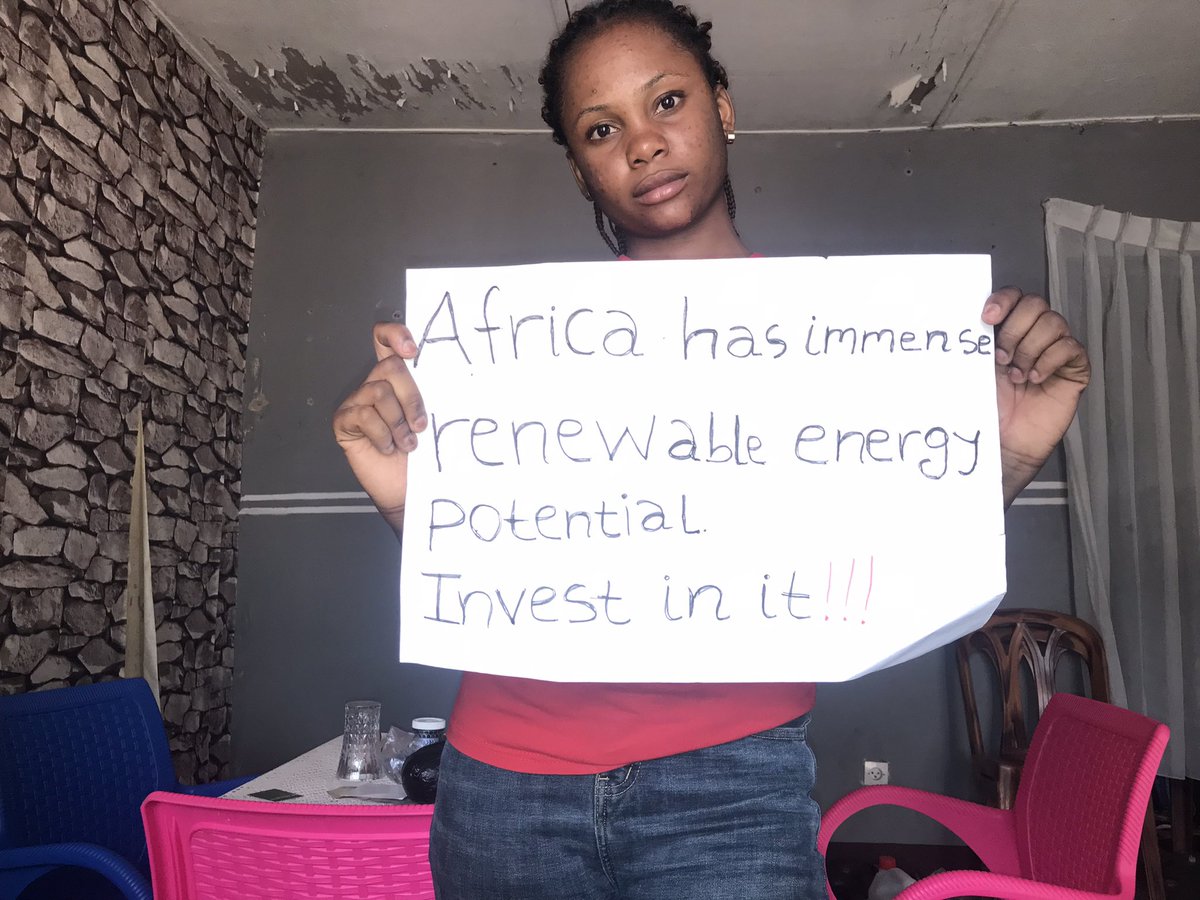 Africa has immense renewable energy potential. Invest in it!
#StopEACOP #Don’tGasAfrica #EAPCE23Ug
<a href="/StopEACOP/">StopEACOP</a>, <a href="/AfiegoUg/">AFIEGO</a>, @350Afric