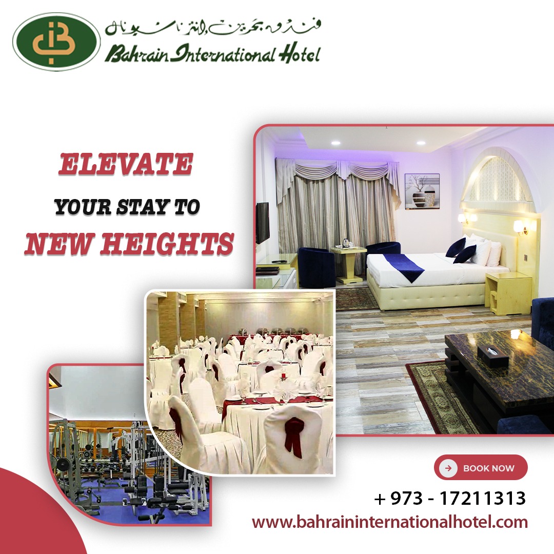 BahrainIntHotel's tweet photo. Experience luxury and comfort at Bahrain International Hotel! We are proud to be the best 4 star hotel in Bahrain. With our modern amenities and excellent service, you will have an unforgettable stay with us.
🌐 https://t.co/11O0C1ypMR

#LuxuryStay #ExperienceElegance https://t.co/kGKzvlkx3H