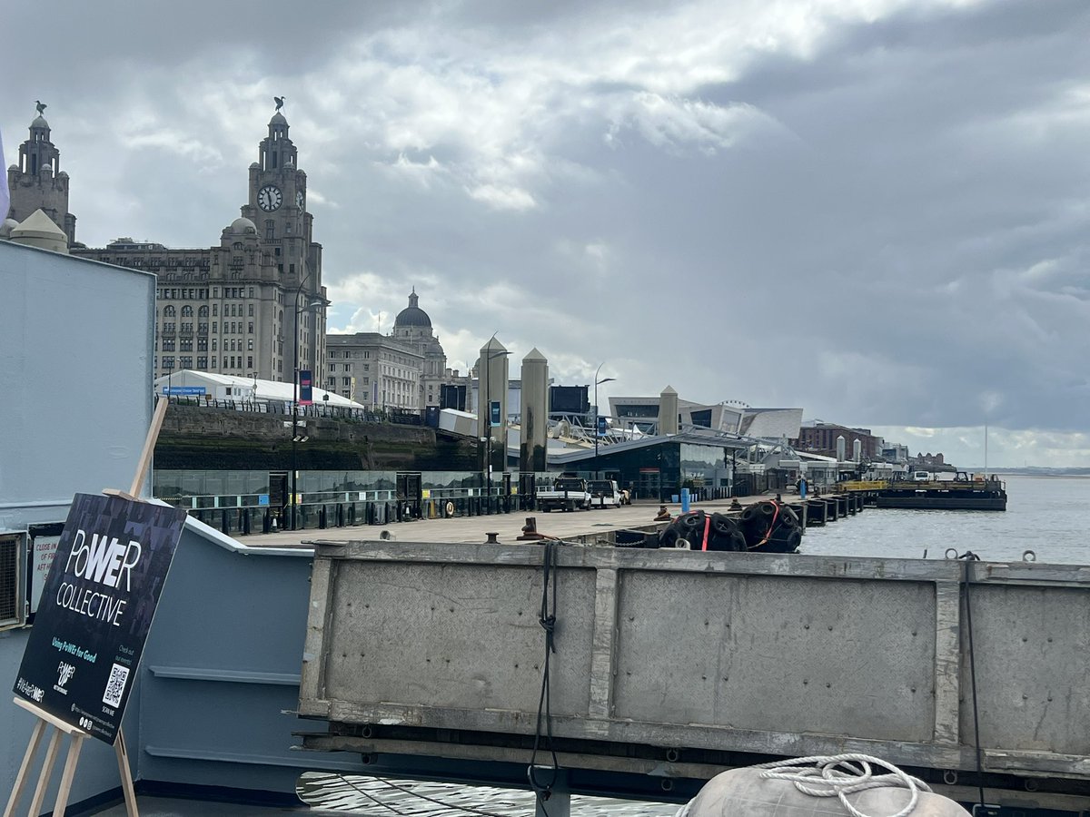 Power Collective on HMS Mersey 😃 #WeArePower