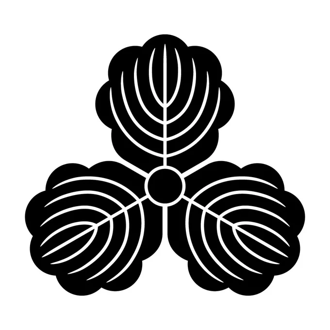 三つ柏じゃなくて煙草だったのか… たしかに図柄にしたら柏も煙草も同じですね