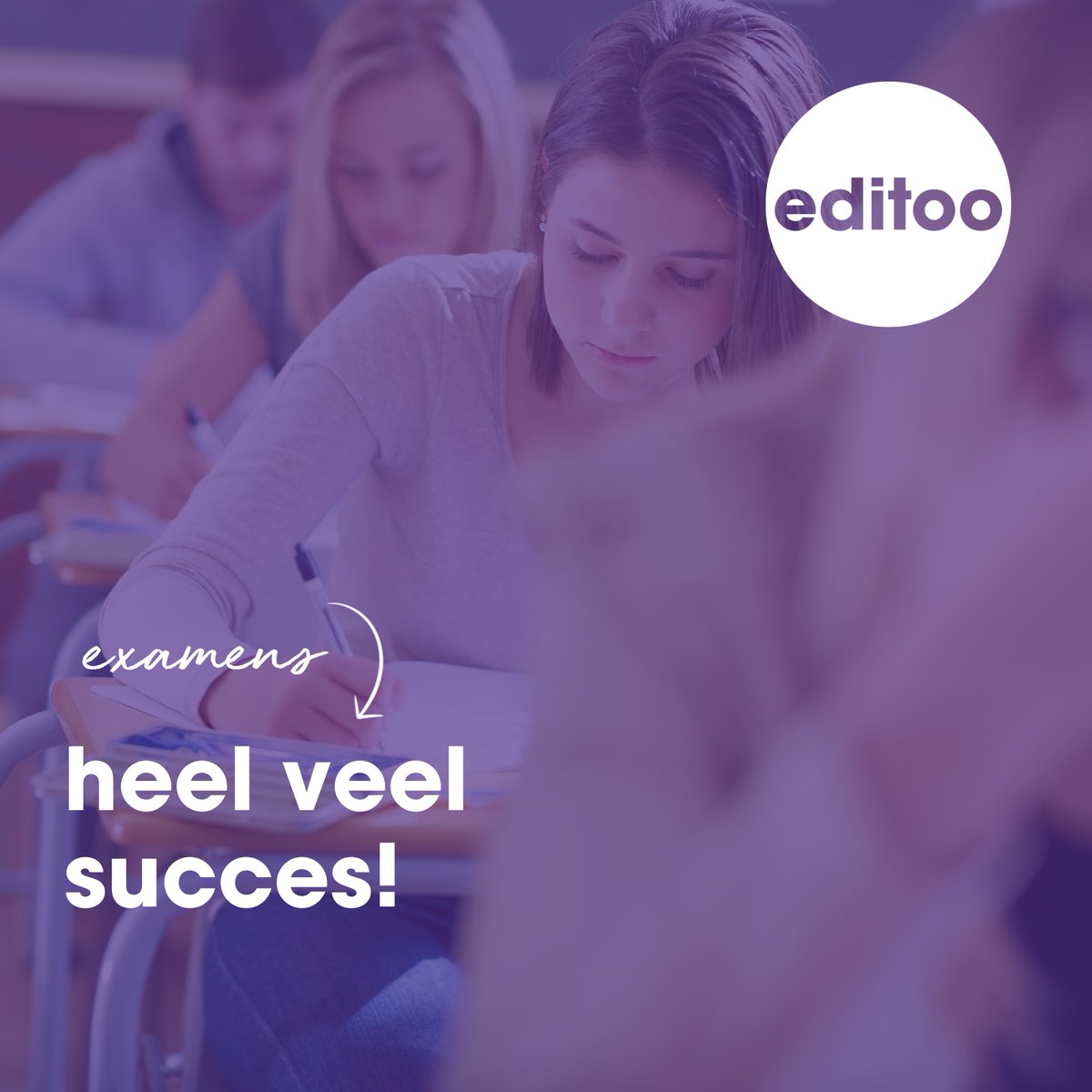 EXAMEN | Het team van editoo wenst jou heel veel succes! 💪

#editoo #drukwerk #magazine #specialist #arnhem #printendrukwerk #reclame #verenigingsblad #verenigingen #drukwerkopmaat #drukwerkverspreiders #drukwerken #ansichtkaarten #visitekaartjes #examens #succes