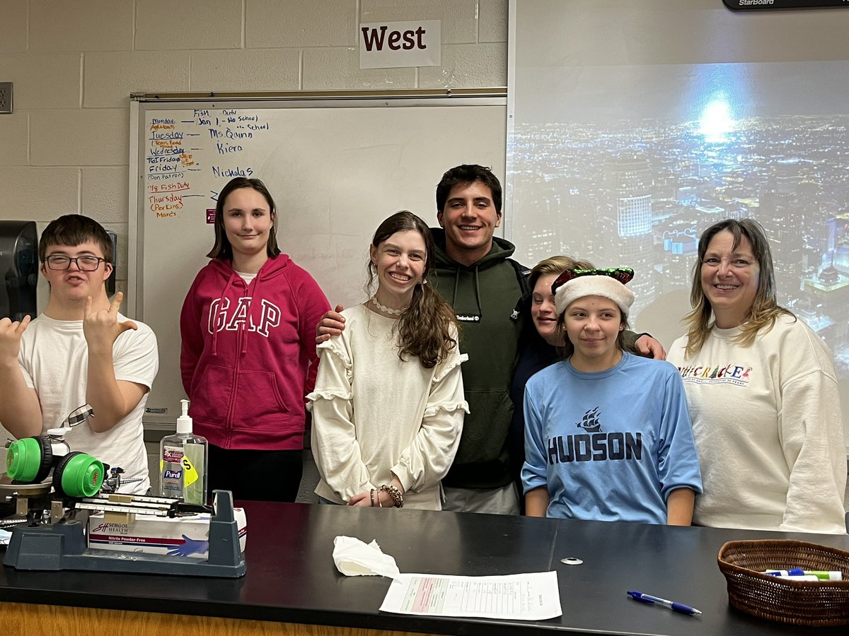 blanchudson's tweet photo. Two incredible service learning students this year💜 we were so lucky to have Alex 1st semester and Rocco 2nd semester. You both made an incredible positive impact on all of us. We are all better for knowing you! https://t.co/MmKU0ByXgj