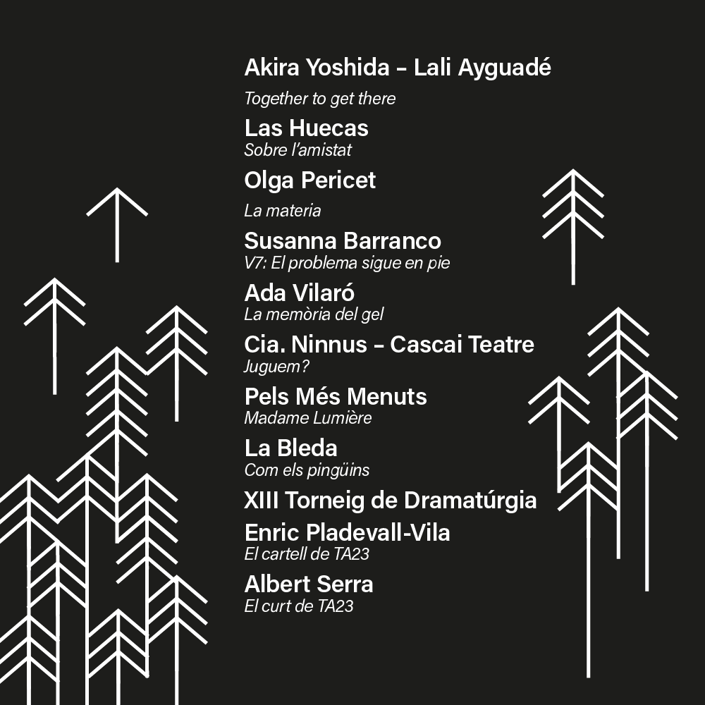 temporadaalta's tweet photo. 🌟Per fi us ho podem explicar! Aquí teniu les 18 produccions i coproduccions de #TA23! 

7⃣ espectacles de coproducció internacional i grans noms del teatre, dansa i creació contemporània del país per a una edició que comencem el pròxim 30 de setembre! 

Te'n donem més detalls👇 https://t.co/5ONRmM5zXo