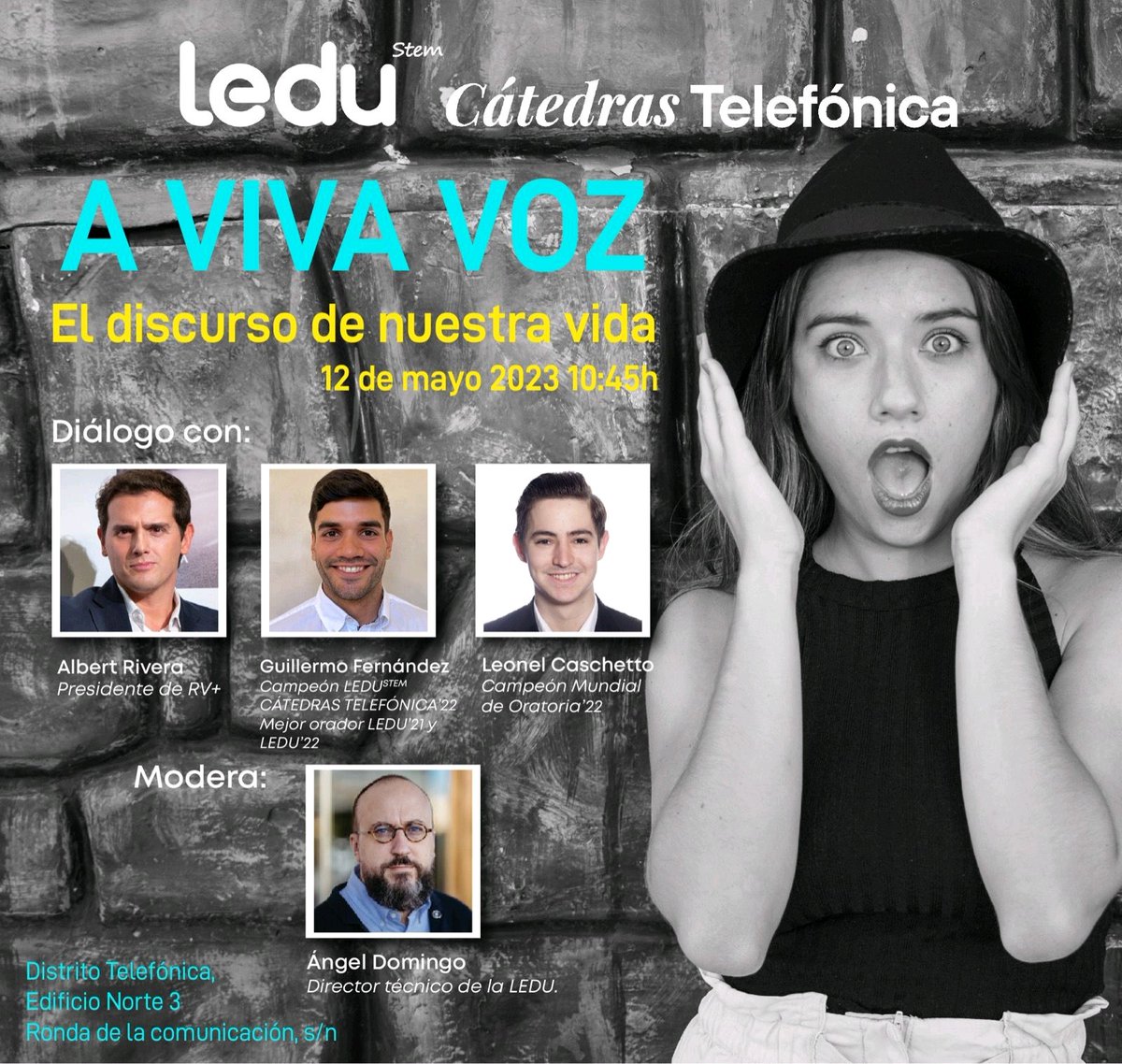 📢 Gran final <a href="/LEDU_debate/">Liga Española de Debate Universitario</a> Stem Cátedras <a href="/Telefonica/">Telefónica</a> 2023 entre los equipos de la Universidad de Sevilla <a href="/CatedraTEF_US/">Inteligencia en Red</a> y la Universidad de Vigo <a href="/catedratef_uvig/">CatTelefonica UVigo</a>

📅 12 de mayo, en <a href="/42MadridFTef/">42 Madrid</a> 

🎥 El debate final podrá seguirse en streaming: youtube.com/live/bppExUQia…