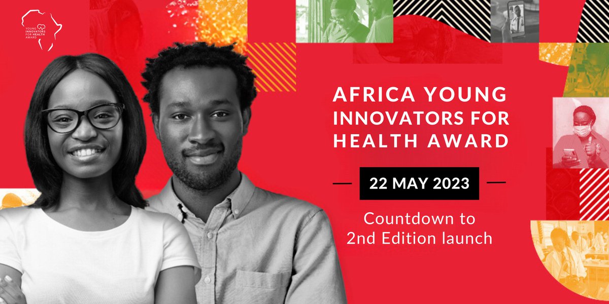 Are you a young person innovating to improve health outcomes in #Africa?

On 22 May at #WHA76, alongside <a href="/IFPMA/">IFPMA</a>, we''ll be launching the 2nd edition of the Africa #YoungInnovators4Health Award. 

This year's theme is #UniversalHealthCoverage. Together let's achieve #HealthforAll!