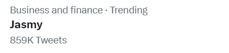 Pushing a million tweets on #Jasmy 🎌🧡

<a href="/binance/">Binance</a> we need answers. Was the decision an automatic result of low volume BNB trading pair delisting? Why else would you sideline a project which is finally stabilising after dilution and is making big strides to realising its utility?