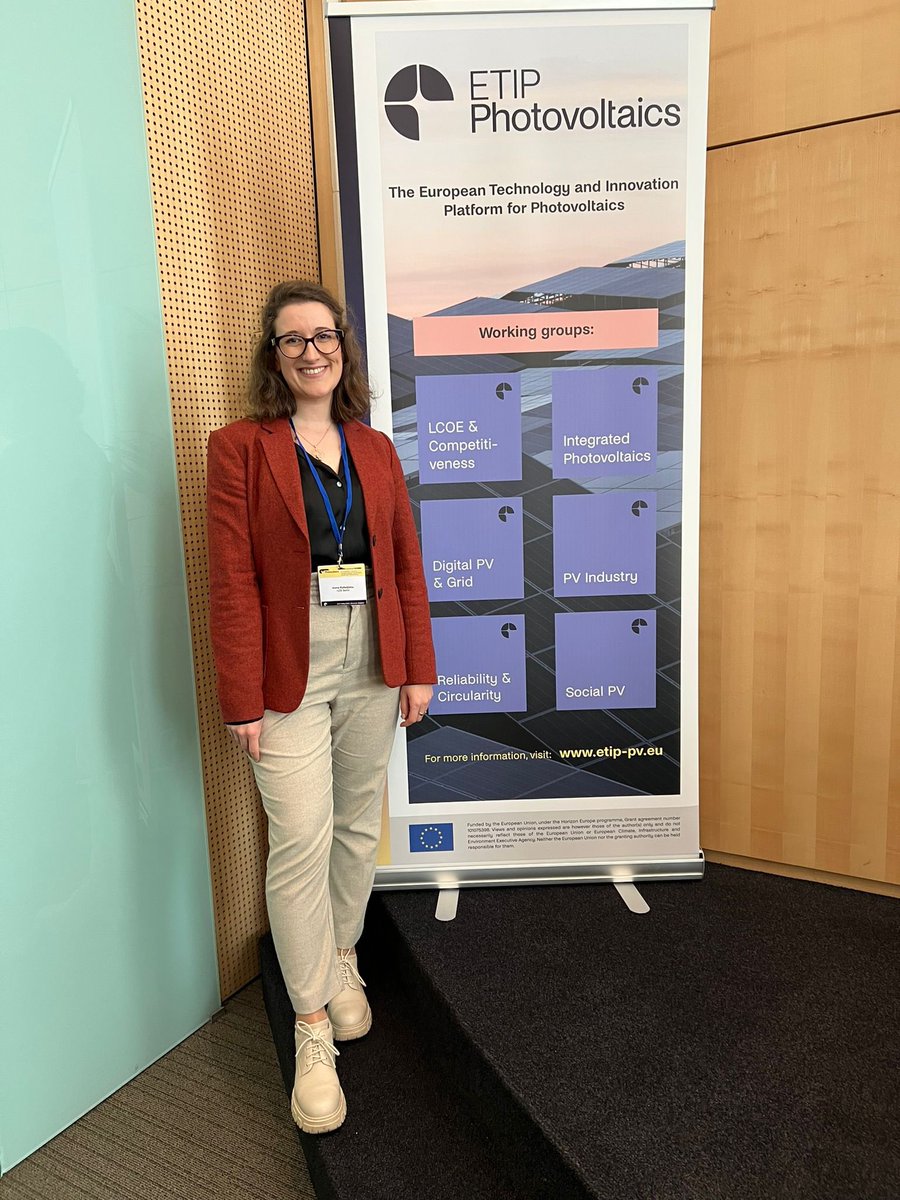 The #ETIPPV conference is almost coming to an end. With speakers and panelists from the European Commission, industry, and R&D, we have been talking about a European solar manufacturing, supply chain, and sustainable solar future. I have learned a lot & met many inspiring people.