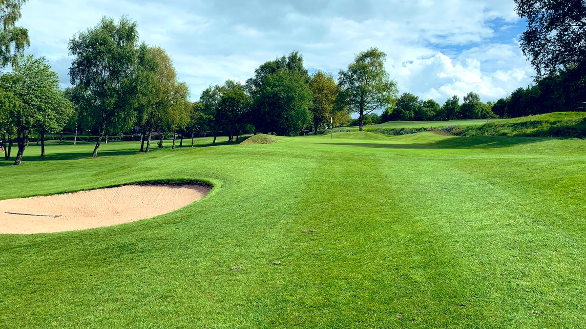 Course all ready for the First Ladies open of the new season
