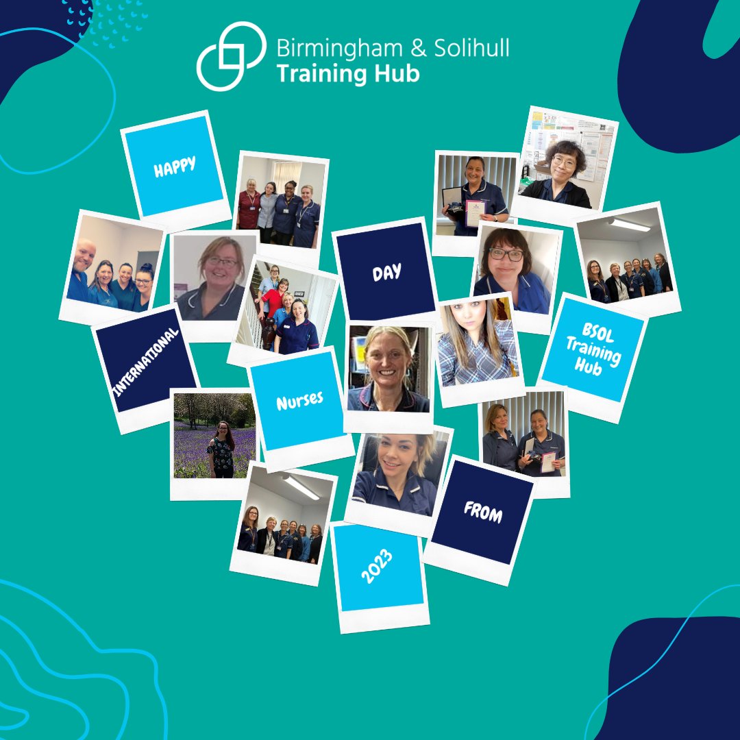 BSolTraining's tweet image. Please join us in celebrating our general practice nurses across Birmingham and Solihull today on international nurses day. We want to thank each and everyone of you for your hard work and dedication to the profession. 🎉❤ #generalpracticenurses #internationalnursesday
