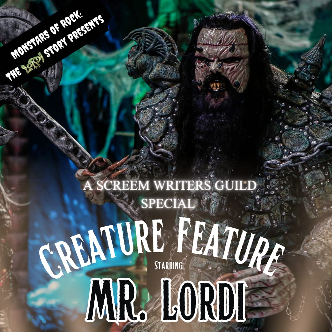 The last #creaturefeature of MonSTARS of Rock: The LORDI Story is available now to stream on your favorite podcast app. Hear the Monsterman Mr LORDI dissect the latest album, SCREEM WRITERS GUILD and much more. 📸Psyanide of @monsterdiscohell for the exclusive photo.