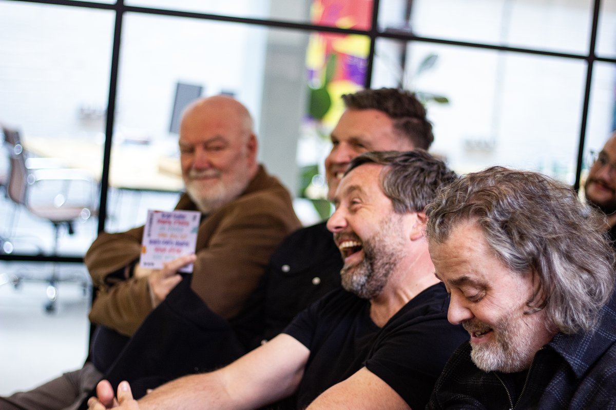 What a night! Wonderful to hear the story of 1 Shilling as told by <a href="/mattycaldwell/">Matthew Caldwell</a> and Alan Dein last night at <a href="/TheJointworksJQ/">The Jointworks</a> 👏⚽️📚

Buy the book ⭢ birminghamdesign.shop/products/1-shi…