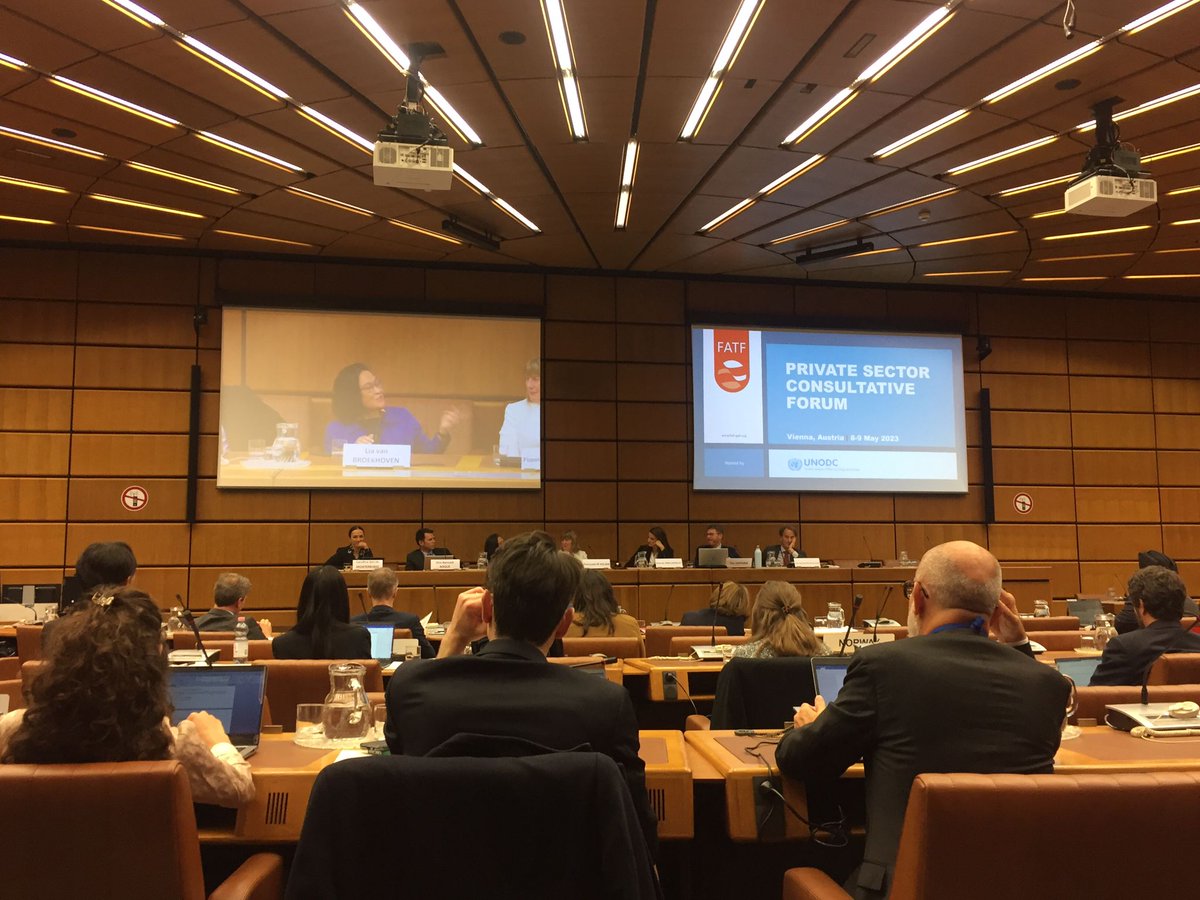 1/7 Just back from the #FATF's Private Sector Consultative Forum, where we were there in strength calling for an improvement in effectiveness in terms of both the FATF normative framework as well as its implementation, while being cognizant of the wider impacts and harms caused.