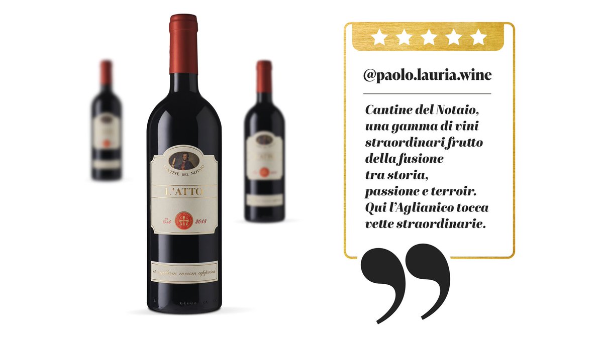 Straordinari vini! 🤩

🍷 Parole meravigliose che racchiudono tutta la nostra storia, la passione e il terroir.

Prova anche tu i vini di #CantinedelNotaio 👉 shop.cantinedelnotaio.it

🇬🇧 Extraordinary wines! 🤩
🍷 Wonderful words that enclose all our history, passion and terroir.