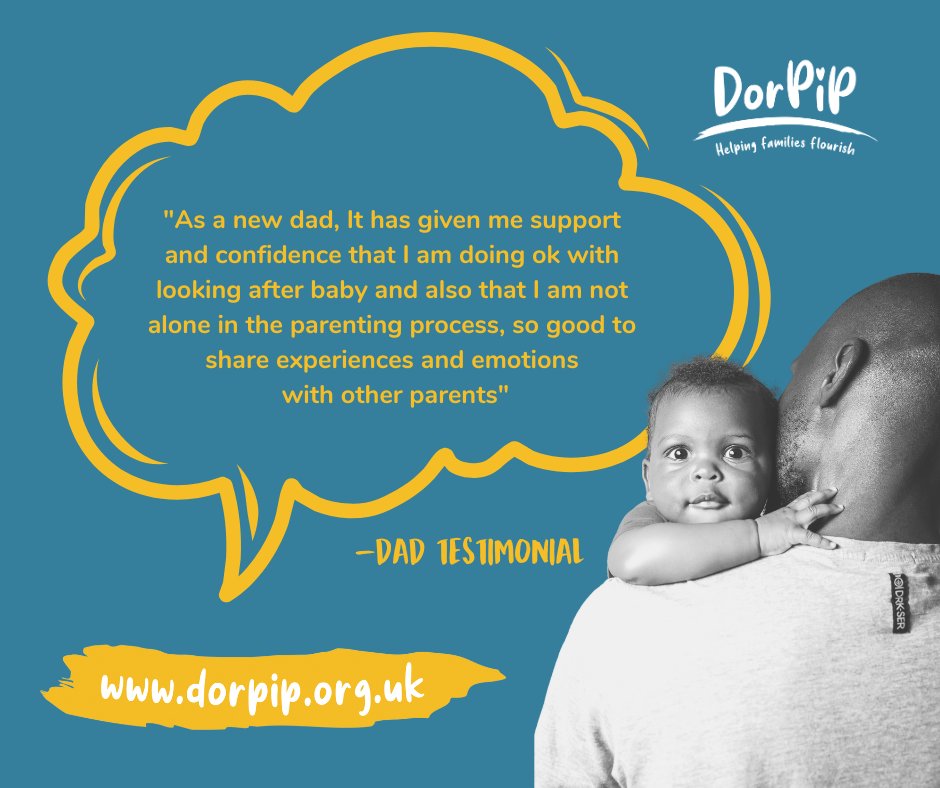 dor_pip's tweet photo. DorPIP Dads, a free online course for fathers seeking support and connection. Share experiences and gain valuable insights from other dads. Sign up here today: https://t.co/nMqt55qgjX #dorpipdads #supportingdads #dadlife #mensmentalhealth #dadsmattertoo #dadtobe @DrAndyMayers https://t.co/mkY6PKZSYm