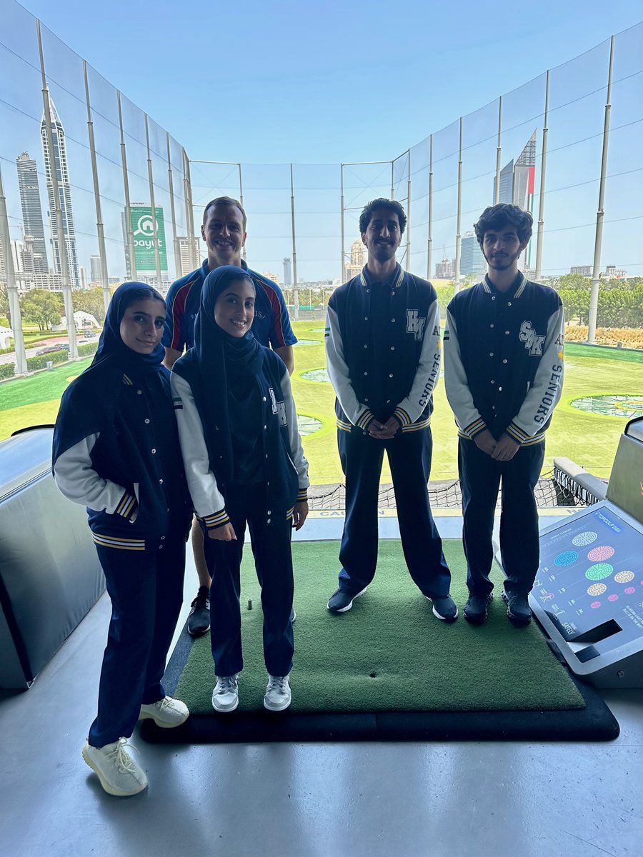 AIS_Sport's tweet photo. Today the grade 12 Sport and Recreation students went on their last-ever school excursion! They had a blast at Top Golf and Padel Addict! Not a bad way to end their time at AIS! ⛳️

#AISSports #AISGrade12 #AISSrSecondary https://t.co/UOwPQBzwMx