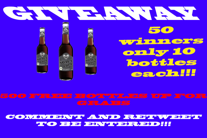 KoalaCola23's tweet photo. Biggest giveaway ever!! Comment and retweet to be entered into the giveaway draw! 50 winners #viral #GiveawayAlert #cocacola #PEPSI #Fanta #fizzydrink https://t.co/7KpHfg0YXu