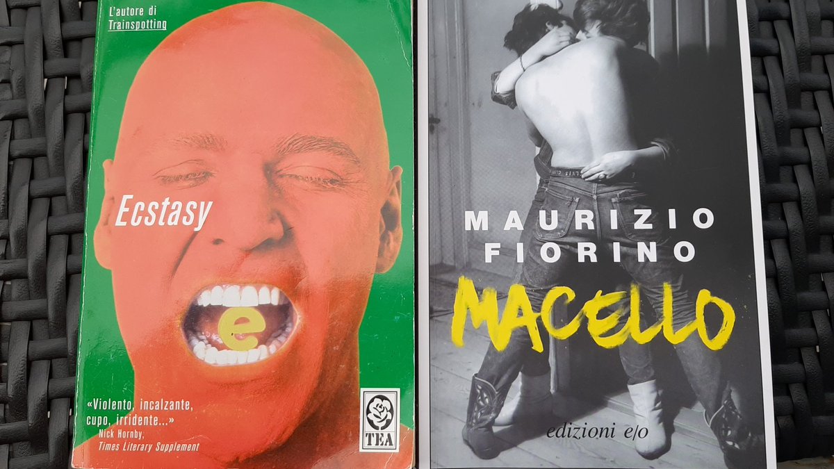 Ultimi due #libri letti. Un classico dell'iniziatore della chemical generation e  un romanzo ambientato nell'Italia del Sud degli anni '70. Welsh, però, ve lo consiglio solo se siete maggiorenni 😅
