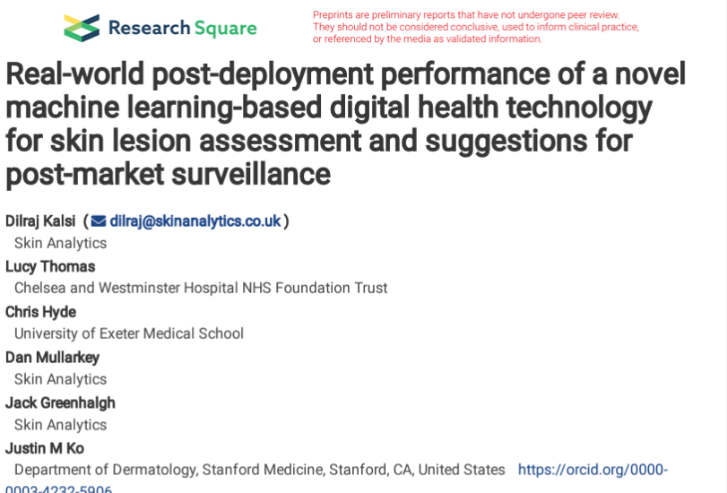 ExeterTestGroup's tweet photo. Whether AI is currently being sufficiently evaluated remains legitimately under debate. Hope this pre-print shows how the evidence-base for AI could be improved through carefully collection of data as part of post-marketing surveillance. https://t.co/6ANeIHkfaa