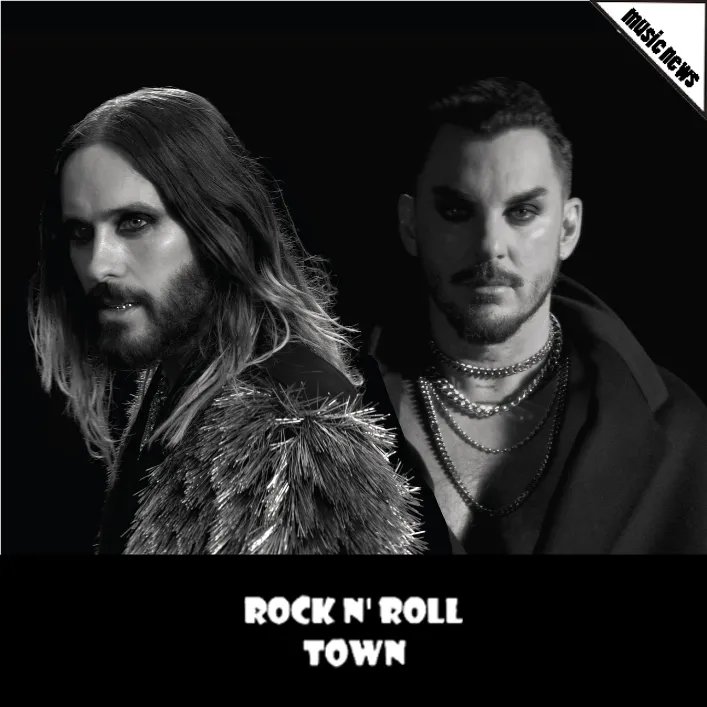 RockNRollTown's tweet photo. 📰 Οι @30SECONDSTOMARS 🤘🏻 επιστρέφουν με νέο album 💿 & νέο τραγούδι 🎶! 💥
▶️ https://t.co/PntZWGWZ2Y
#RnRT #Towners #MusicNews #30SecondsToMars #New #Album #Single #Video #ItsTheEndOfTheWorldButIsABeautifulDay #30SecondsToMarsFans #AlternativeRock #Music #RockNews #MetalNews https://t.co/jZLHBWKbhy