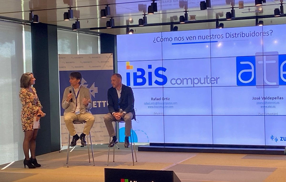 ZucchettiSpain's tweet photo. ¡Muchas gracias a nuestros Partners @ibiscomputer y @ATEgrupo_ por compartir su experiencia de tantos años como Distribuidores Certificados de ZucchettiSpain!🎖

¡¡Establecemos relaciones duraderas basadas en la confianza!!🤝¿Quieres formar parte de esta familia? 

@ZucchettiSpa https://t.co/Xrt0cDUG6d