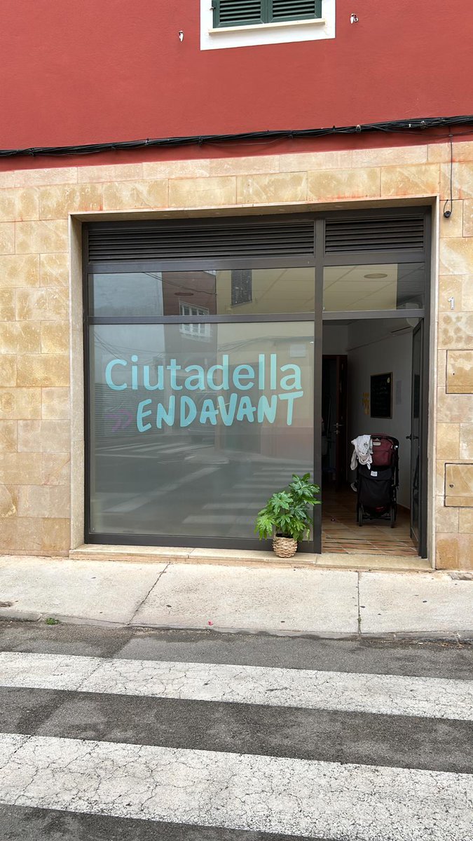 servera_m's tweet photo. Ciutadella Endavant ja disposa de local obert on es convida a participar a totes les persones que ho desitgen. Entre tots ho aconseguirem. https://t.co/VP4ZMZByZs