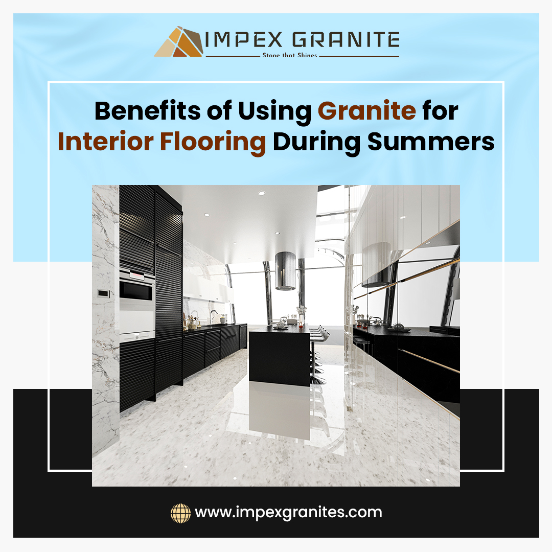 Stay cool all summer long with #graniteflooring! Discover the unbeatable benefits of using granite tiles for your interiors.

Know more: bit.ly/3BidLSO

#GraniteFlooringBenefits #CoolInteriors #graniteflooring #EasyMaintenance #HeatResistance #naturalbeauty