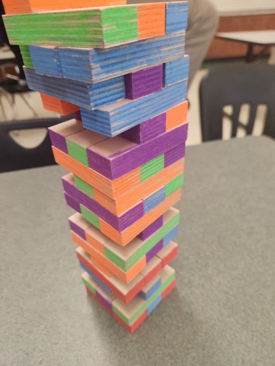 Science Jenga anyone?
Yeah this was a HIT! Coming to TpT soon!  Remediating does not have to be boring.  Use those creative juices and let's work and have some fun. Balance people. Balance.
#SciFlyTeacher #HipHopEd #Education #LearnAndPlay