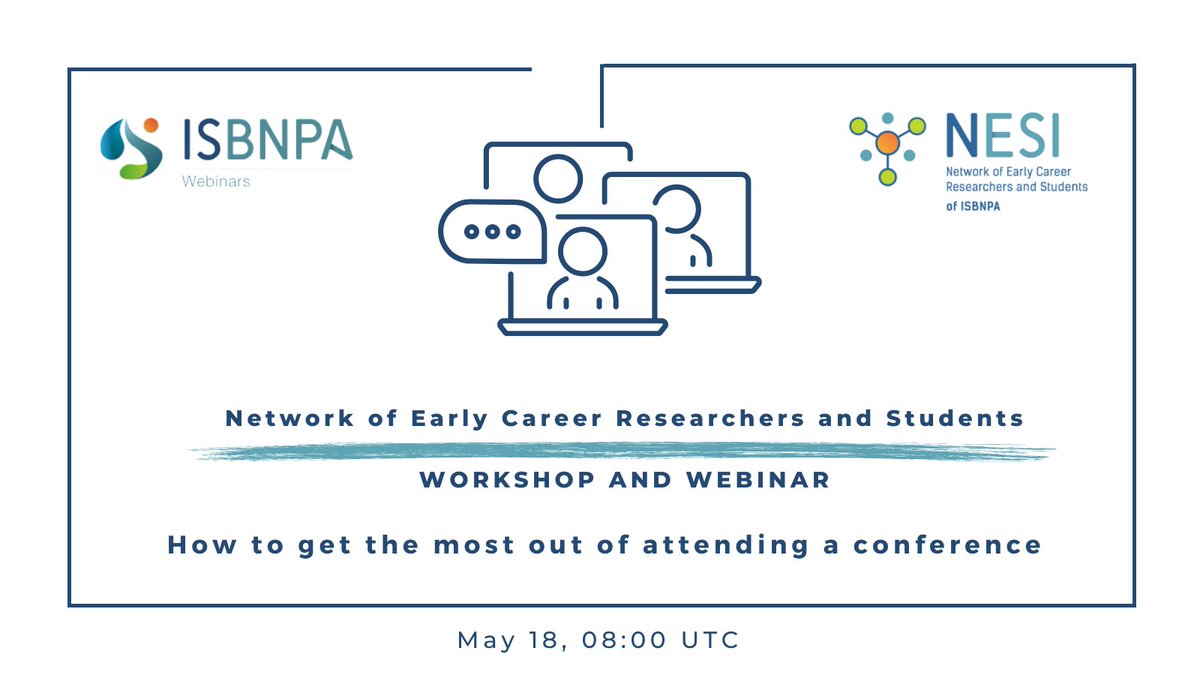 ISBNPA (@isbnpa) on Twitter photo Don't miss the NESI #webinar! With the #ISBNPA2023 only a few months away, this webinar will provide some welcome tips for maximising the opportunities that the conference offers!
📆 May 18 ⏰ 08:00 UTC
<a href="/_michaelwheeler/">Michael Wheeler</a> <a href="/barrettstephen1/">Stephen Barrett</a> <a href="/EmmaRLawlor/">Emma Lawlor</a>
👉 ow.ly/plwx50OfuSK Don't miss the NESI #webinar! With the #ISBNPA2023 only a few months away, this webinar will provide some welcome tips for maximising the opportunities that the conference offers!
📆 May 18 ⏰ 08:00 UTC
<a href="/_michaelwheeler/">Michael Wheeler</a> <a href="/barrettstephen1/">Stephen Barrett</a> <a href="/EmmaRLawlor/">Emma Lawlor</a>
👉 ow.ly/plwx50OfuSK