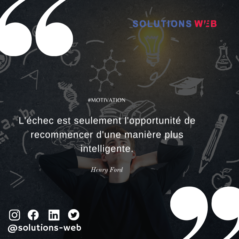 solutionswebco1's tweet photo. 💪🌟 Motivation du lundi 🌟💪
L'échec est seulement l'opportunité de recommencer d'une manière plus intelligente. 💡✨ Apprenez de vos erreurs et persévérez vers vos objectifs ! 🚀🎯
.
.
.
.
.
.
#Recommencer #LeçonsDeVie #Persévérance #DépassementDeSoi #Objectifs #Détermination https://t.co/dgMNtXMFc7