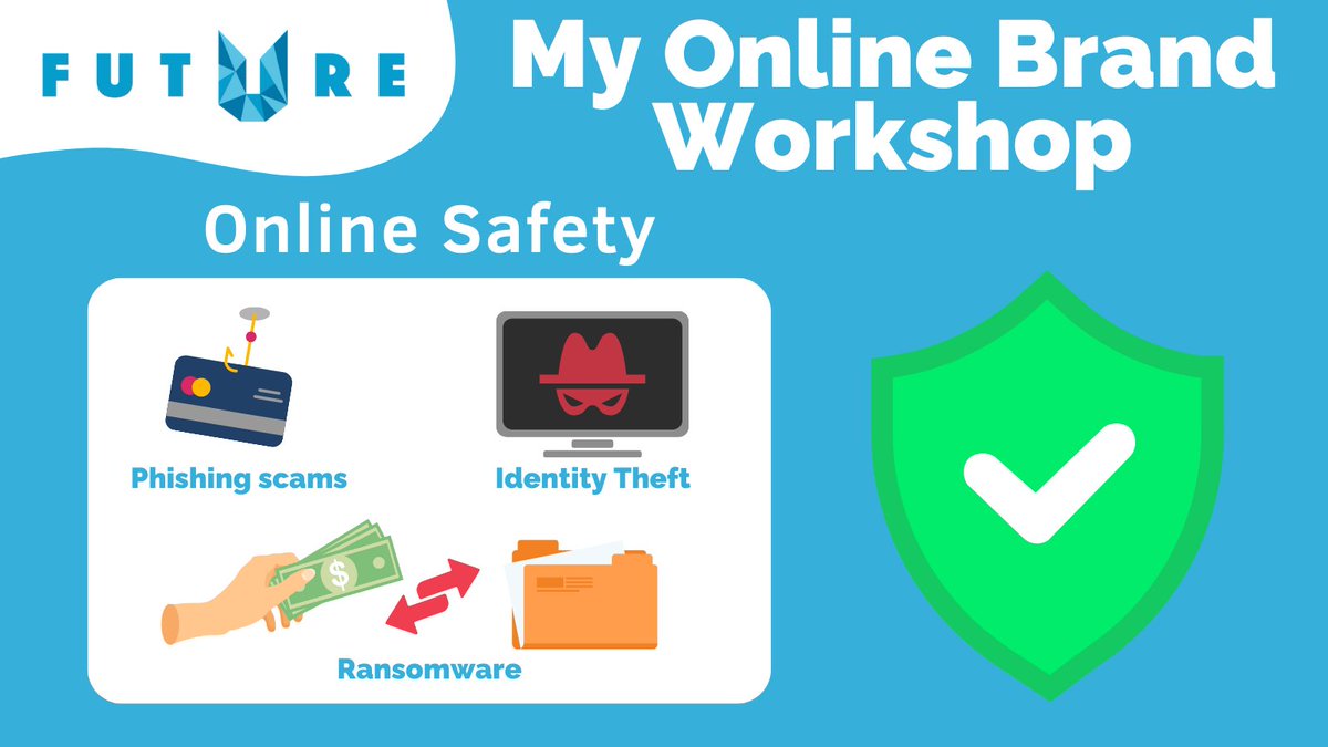 Future U are at @MyerscoughColl for multiple Online Brand Workshops. 🔐

Understanding all the different ways that online criminals can exploit individuals, allows for students to create the safest environment online.

#OnlineBrand #OnlineSafety #FutureU