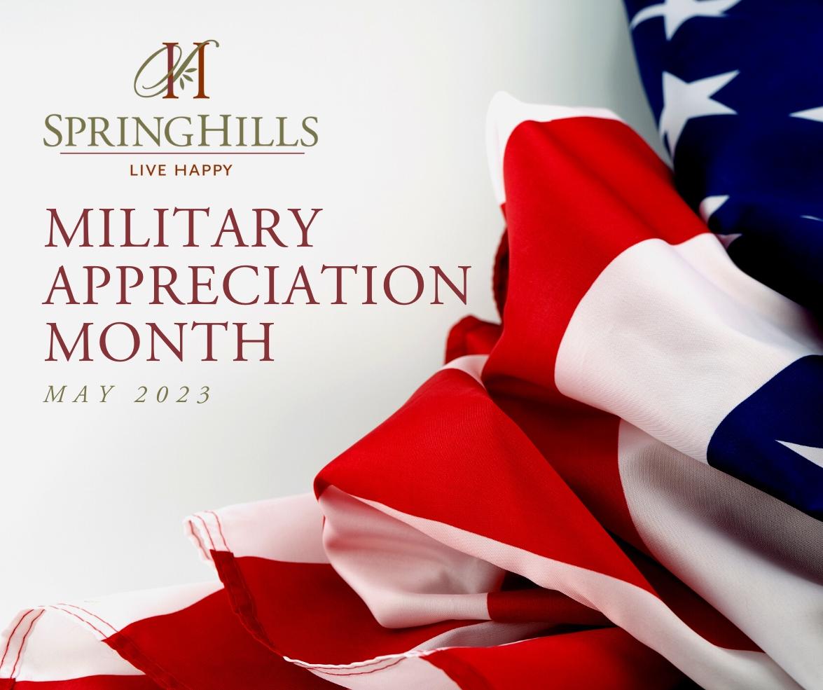 springhills's tweet photo. To our associates who have served and to the military service men and women who still serve, THANK YOU!  Thank you for all you do to support our country and keep us safe.  We APPRECIATE YOU! https://t.co/5YAdjJsAVX