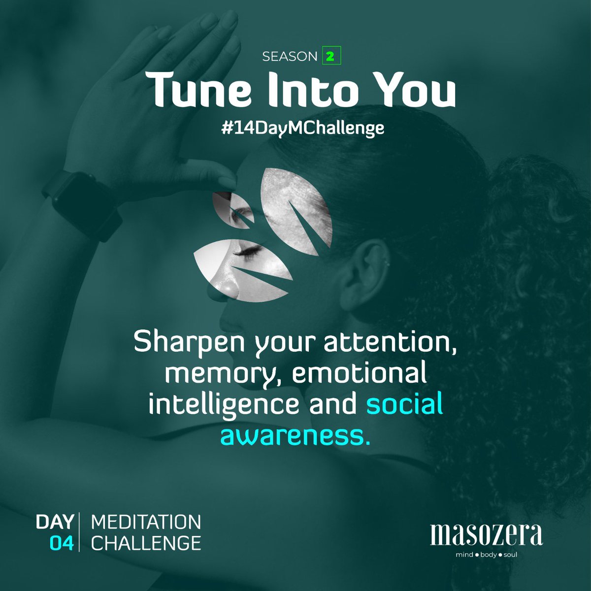 masozera_africa's tweet photo. Day4️⃣ of the #14DayMChallenge 🧘🏾♀️
Studies show that meditators’ minds are more stable & they are more self aware. This isn’t surprising given the rigorous methods that are central to practice of mindful-meditation.
#Tuneintoyou
#MentalHealthMatters
#MentalHealthAwarenessMonth https://t.co/71caIWfppA