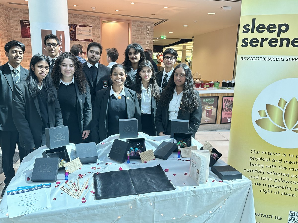 lgs_news's tweet photo. In a highly competitive area final, our Young Enterprise company - Sleep Serene won the Best Marketing Award. Their presentation was phenomenal and world beating! 
Well Done Sleep Serene! #LGSCreative https://t.co/wORP8hZPWY
