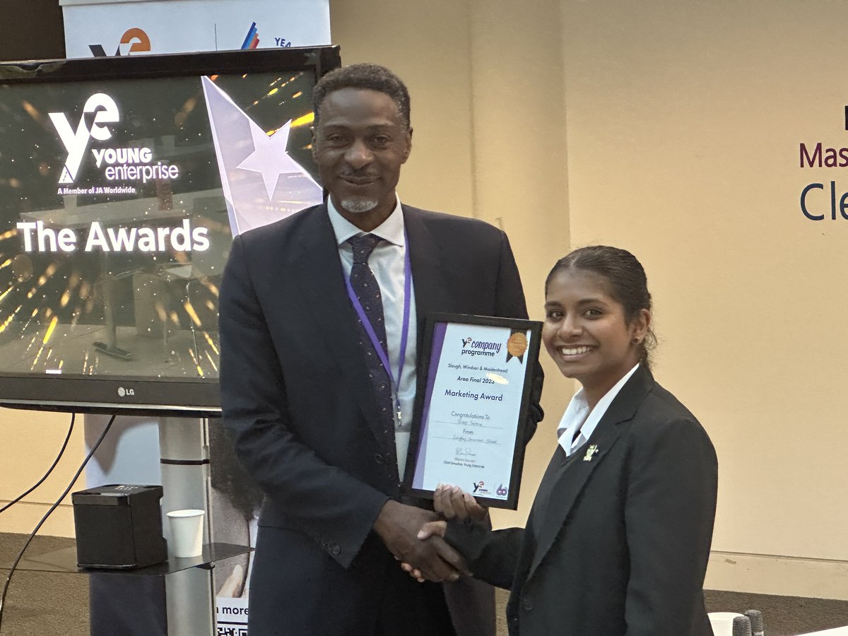 lgs_news's tweet photo. In a highly competitive area final, our Young Enterprise company - Sleep Serene won the Best Marketing Award. Their presentation was phenomenal and world beating! 
Well Done Sleep Serene! #LGSCreative https://t.co/wORP8hZPWY